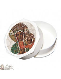 Boîte chapelet Vierge Noire