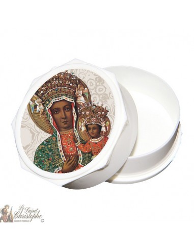 Black Virgin Rosary Box