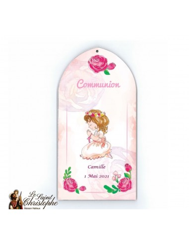 Girl's communion frame - customizable 