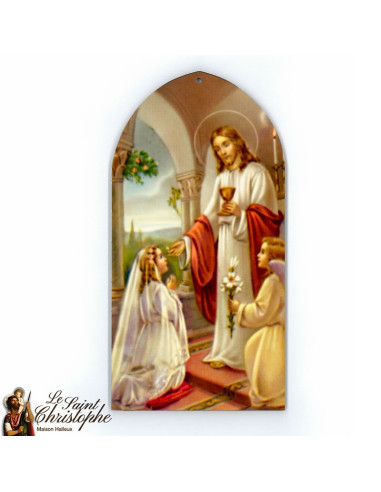 Cadre communion fille - personnalisable