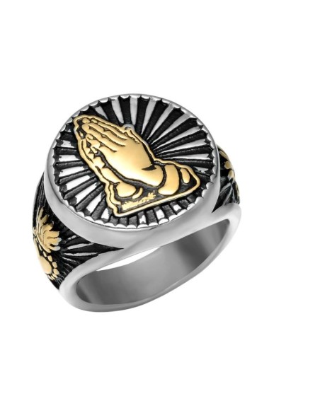 Anello delle mani di preghiera