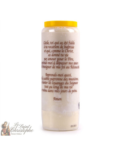 Vela de novena en Santa Cecilia - oración