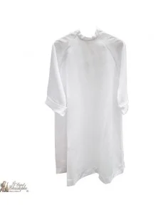 Aube communion blanche pour fille ou garçon