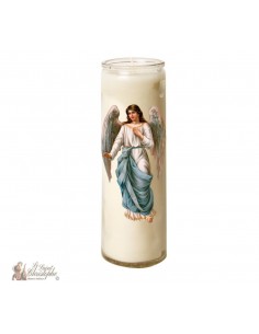 Candela in vetro Angelo - Benedizione