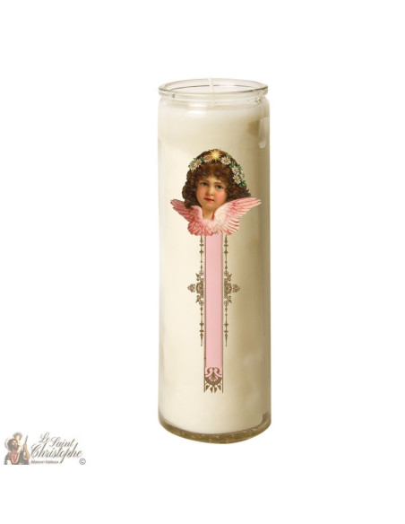 Kerze im Glas Vintage Angel - Banner