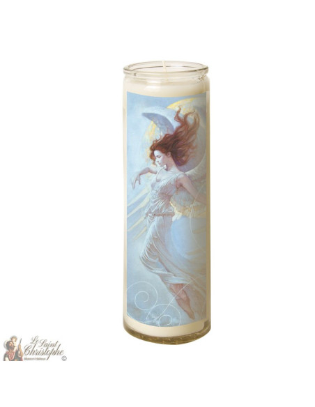 Bougie en verre Ange - Lune