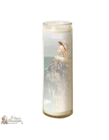 Bougie en verre Ange - Bord de mer