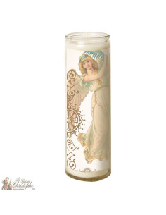 Candle in glass Angel - branch