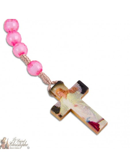 Schutzengel Rosenkranz mit Geschenkbox