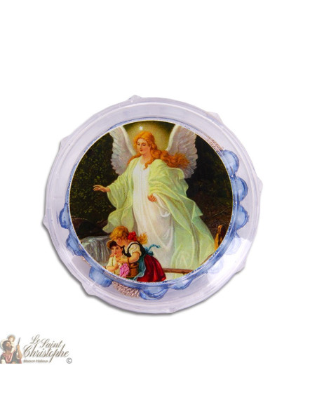 Rosario Ángel Protector con su caja de regalo