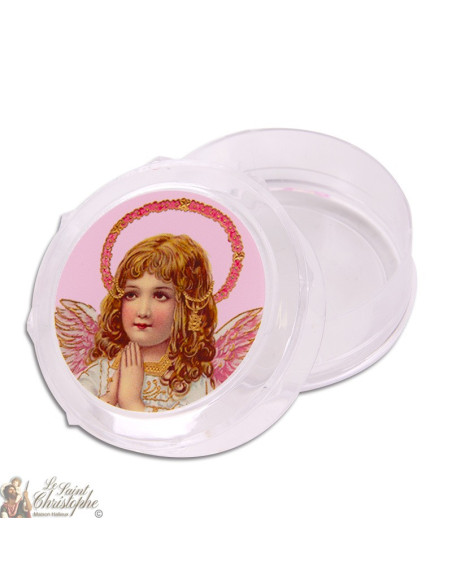 Schutzengel Rosenkranz mit Geschenkbox