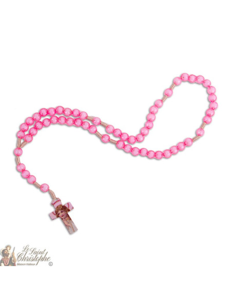 Schutzengel Rosenkranz mit Geschenkbox