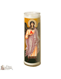 Bougie en verre Saint Uriel