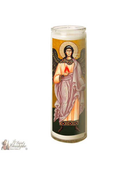 Candle in glass Holy Uriel