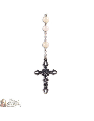 Rhondonit-Rosenkranz - Silber 925