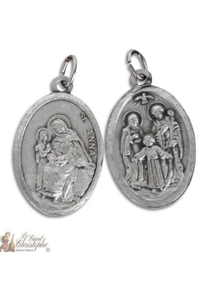 Médaille Sainte Famille et Sainte Anne