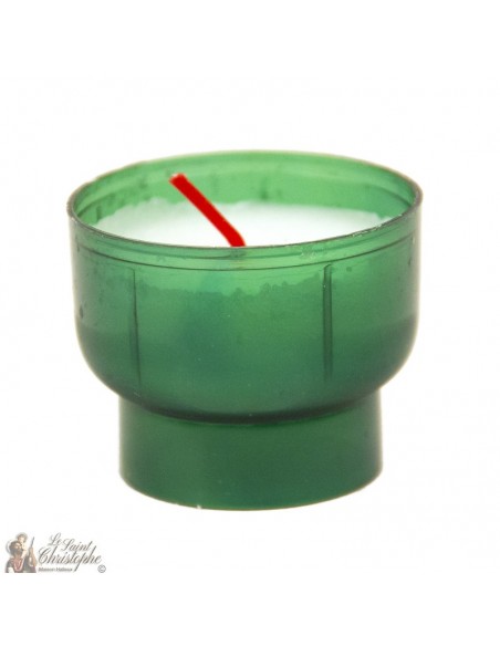 Luci notturne a candela verde