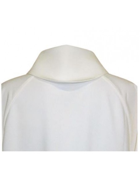 Dawn White zipper - cotton for priest or acolyte