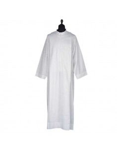 Wit blad met vouw - Polyester