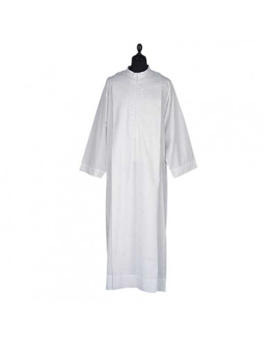 Wit blad met vouw - Polyester