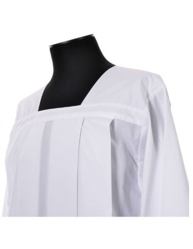 Wit ritssluiting blad - Polyester