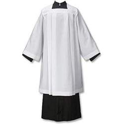 Wit ritssluiting blad - Polyester