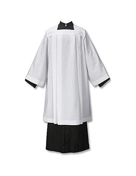 Lama con cerniera bianca - Poliestere