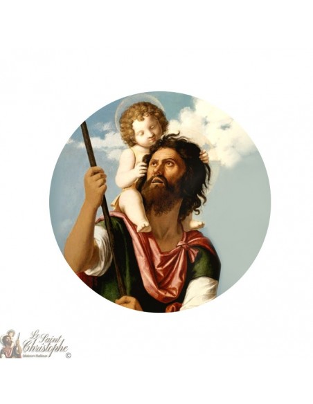 Stickers St. Christopher  - 5 cm