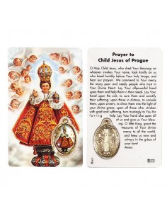 Banneux medal card N.D prayer