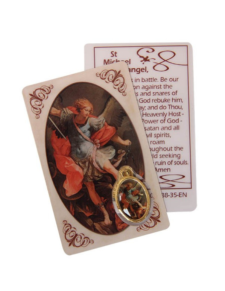 Medalla a San Miguel Arcángel - oración