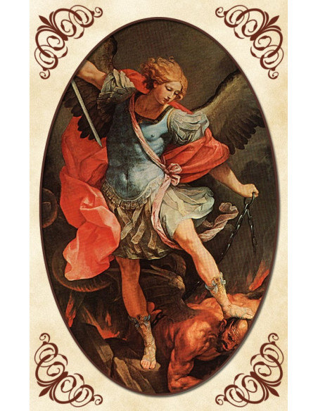 Medal card to Saint Michael the Archangel - prayer