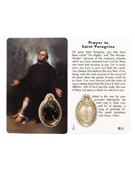 Medalla a San Peregrino - oración