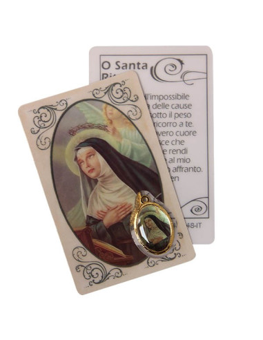 Medaglia a San Raffaele - preghiera