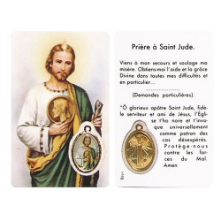 Medal card to St. Judas - prayer