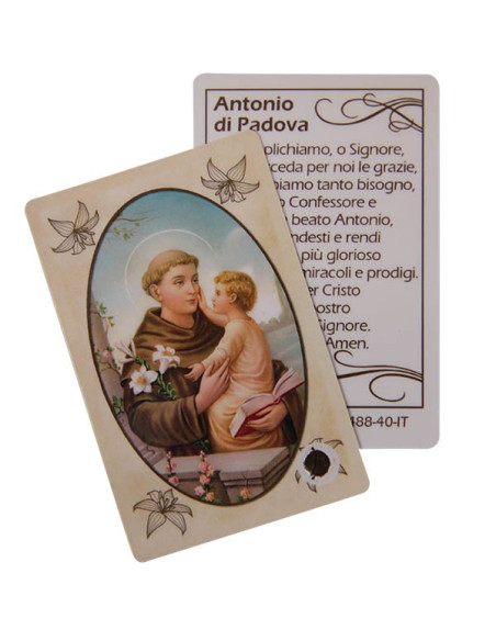 Medal card with Protective Angel