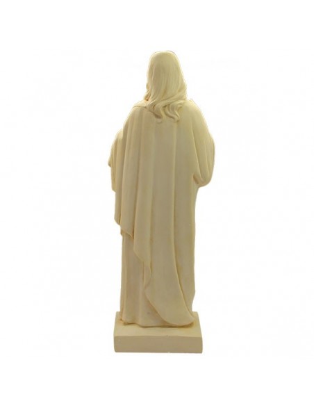 Statue Sacré coeur de Jésus poudre de Marbre