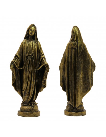 Statue Christ Merciful Marble powder bronze color