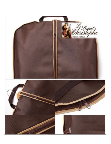 Dustproof clothing cover for travellers