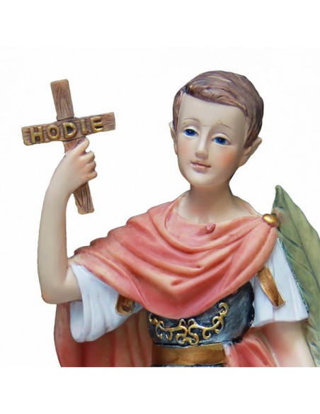 Standbeeld Sint Expedit - 21 cm