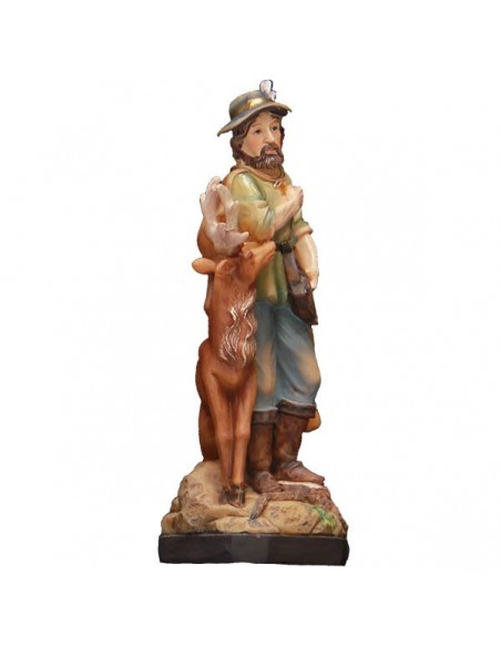 Statue Saint Hubert - 12 cm