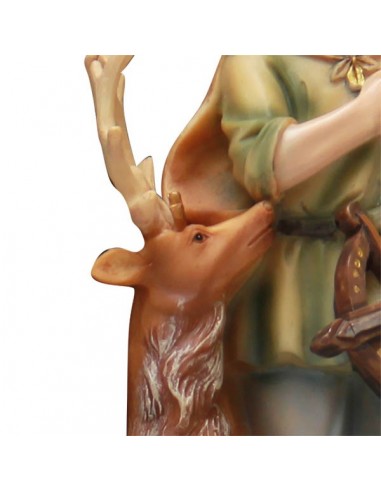 Heiliger Hubert - Skulptur -20 cm