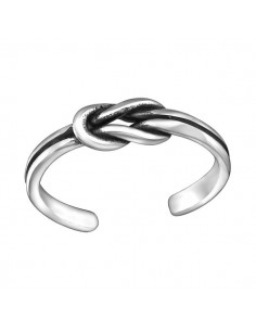 Bague orteil noeud - Argent 925