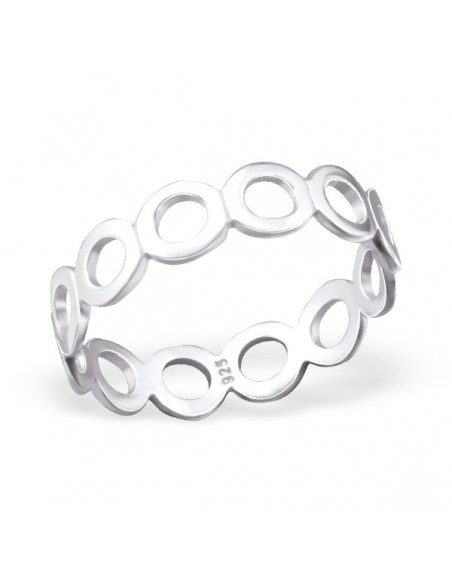 Bague cercles - Argent 925