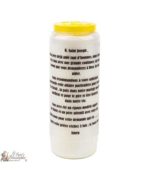 Saint Joseph Novena Candles - 20 pieces
