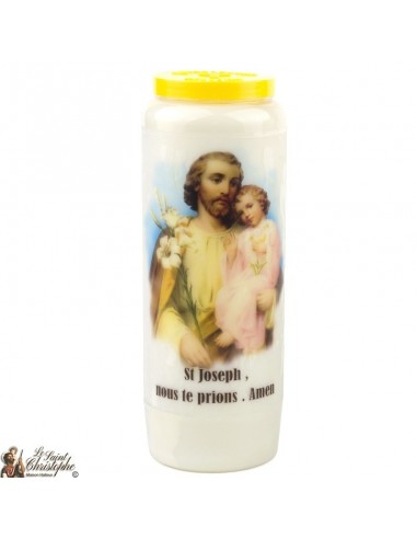 Velas de Novena San José - 20 piezas