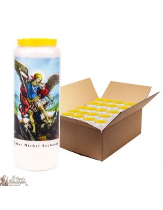 Candele Saint Michel Novena - Modello 1 - 20 pezzi