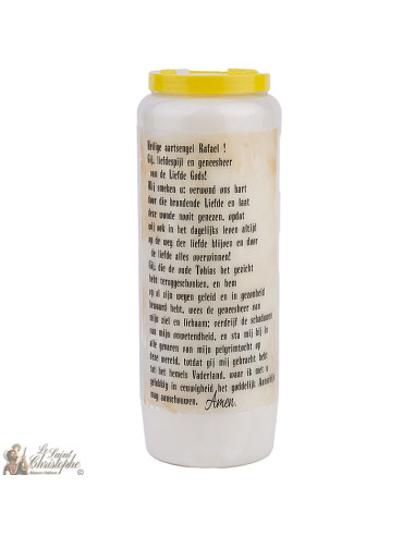 Velas Novena San Rafael - Modelo 1 - 20 piezas