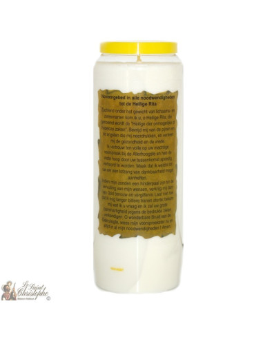 Saint Rita Novena Candles - 20 pieces