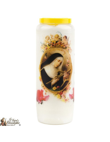 Velas Novena Santa Rita - Modelo 1 - 20 piezas