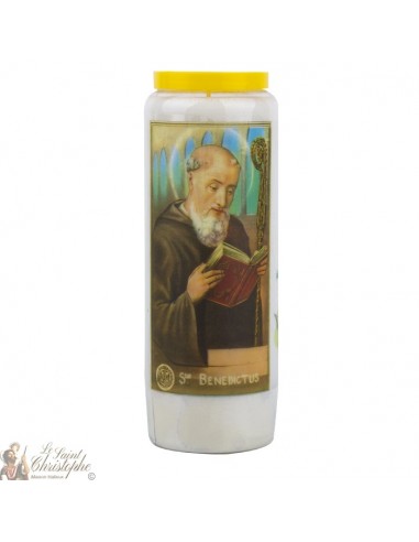 Saint Benedict Novena Candles - Model 2 - 20 pieces